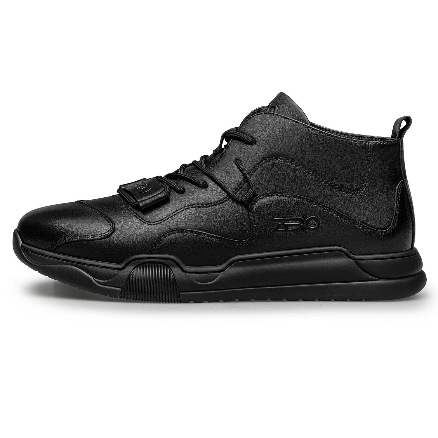 

ZRO Мужские повседневные ботинки мид-топ черные - черные (с шерстяной подкладкой), цвет Black (Wool-Lined)