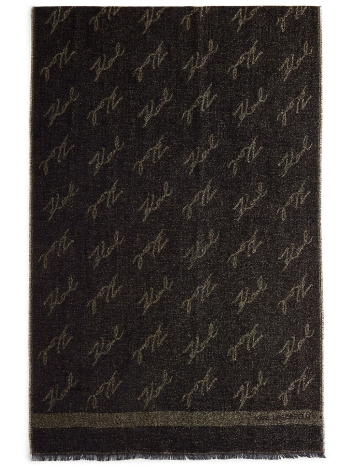 

Фирменный шарф Karl Lagerfeld, черный