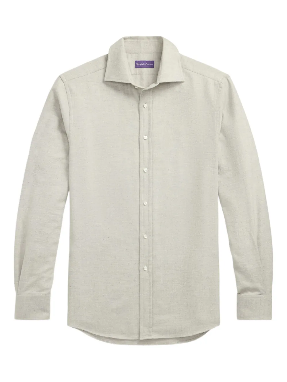 

Рубашка с длинными рукавами Ralph Lauren Purple Label, серый