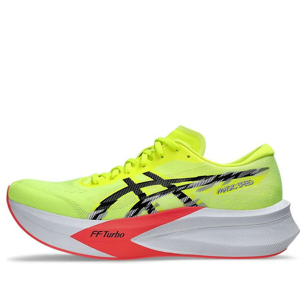 

Кроссовки magic speed 4 wide 'safety yellow' Asics, желтый