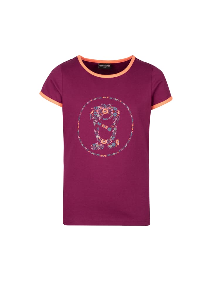 

Trollkids Функциональная рубашка Flower Troll цвета шелковицы