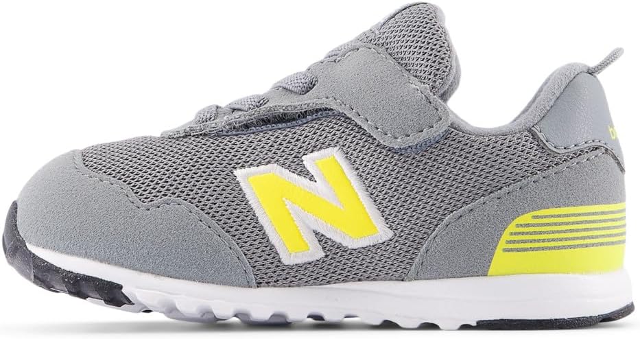 

Детские кроссовки New Balance 515 V1 на шнуровке, желтый/серый/ярко-желтый