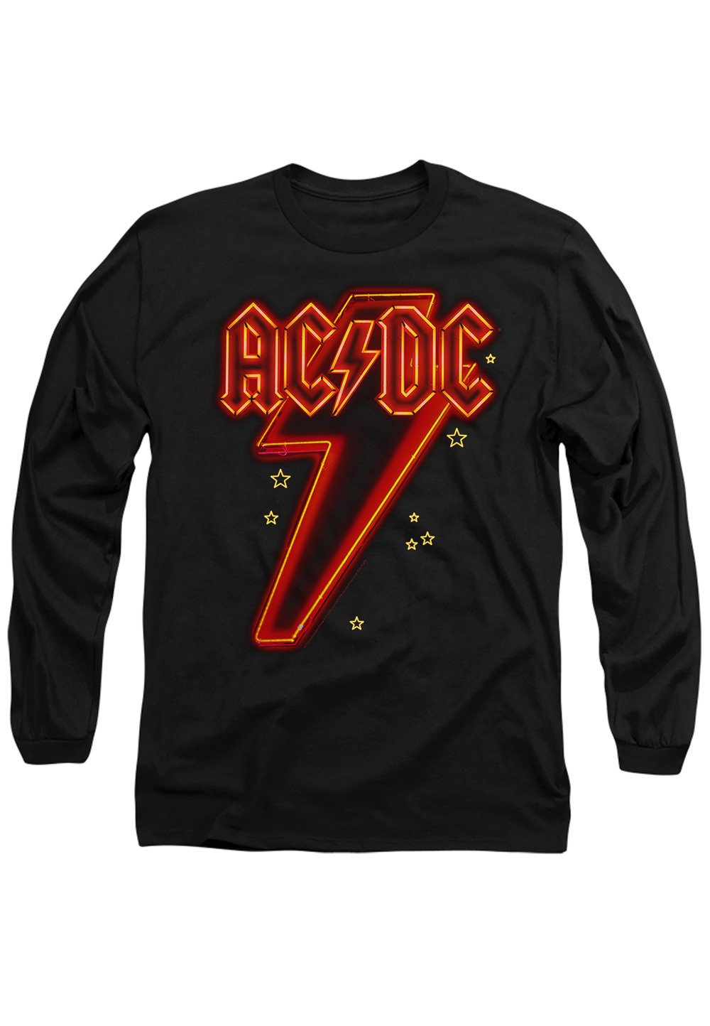 

Топ с длинными рукавами AC/DC NEON BOLT Cotton Soul, черный