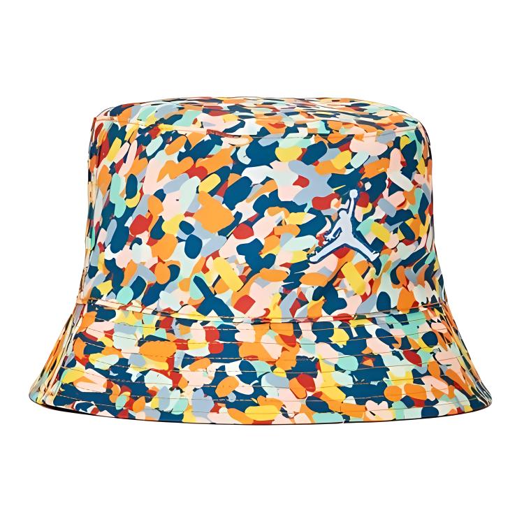 

Nike Полиэстеровая ведро-шляпа мужская серая разноцветная, Multicolor