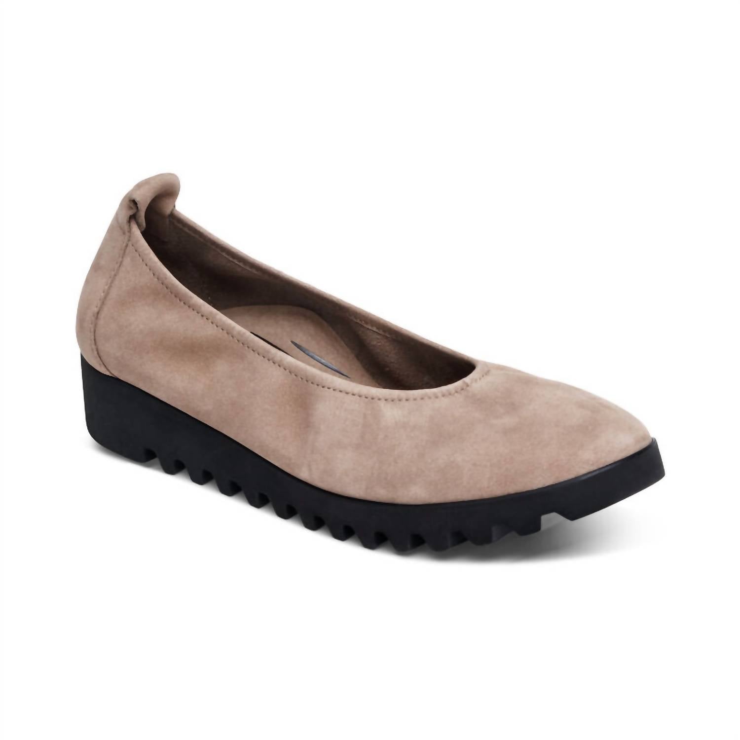 Балетки Brianna Slip-On в цвете Taupe Aetrex, серо-коричневый