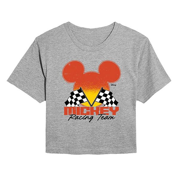 

Футболка Juniors Mickey Mouse Racing Team Disney, Heather Gray