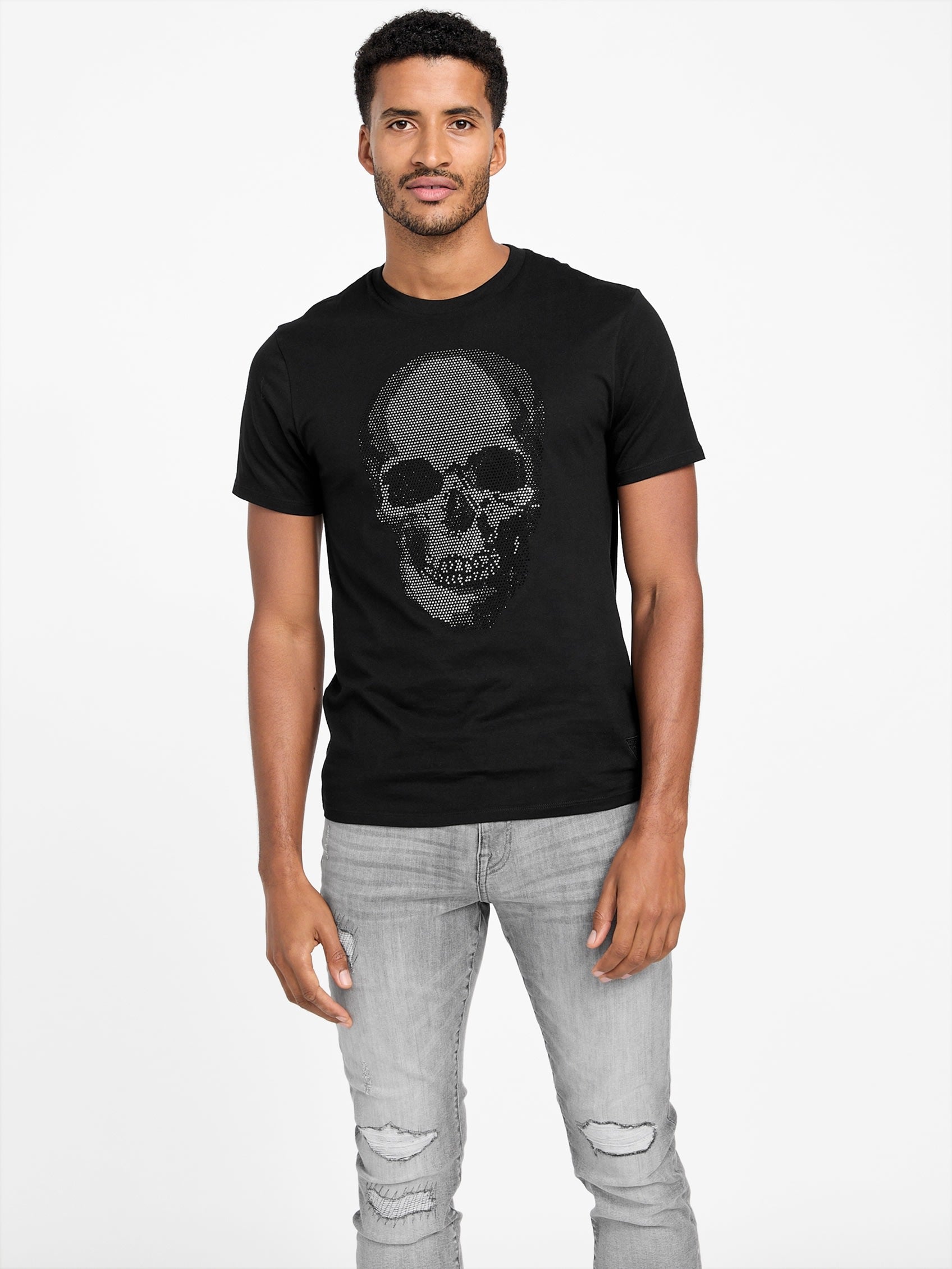 

Футболка с черепом Klasper Guess Factory, черный
