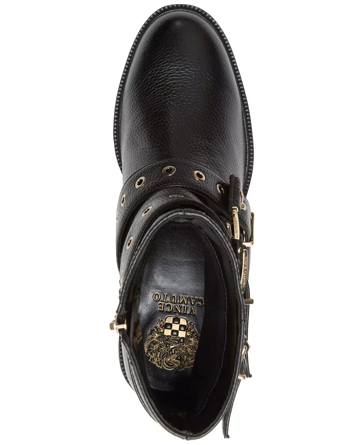 Мужские ботинки Vince Camuto Arielle, черные, с пряжкой и ремешком, в стиле мотоциклетных ботинок, ZAP2284 — фото 4