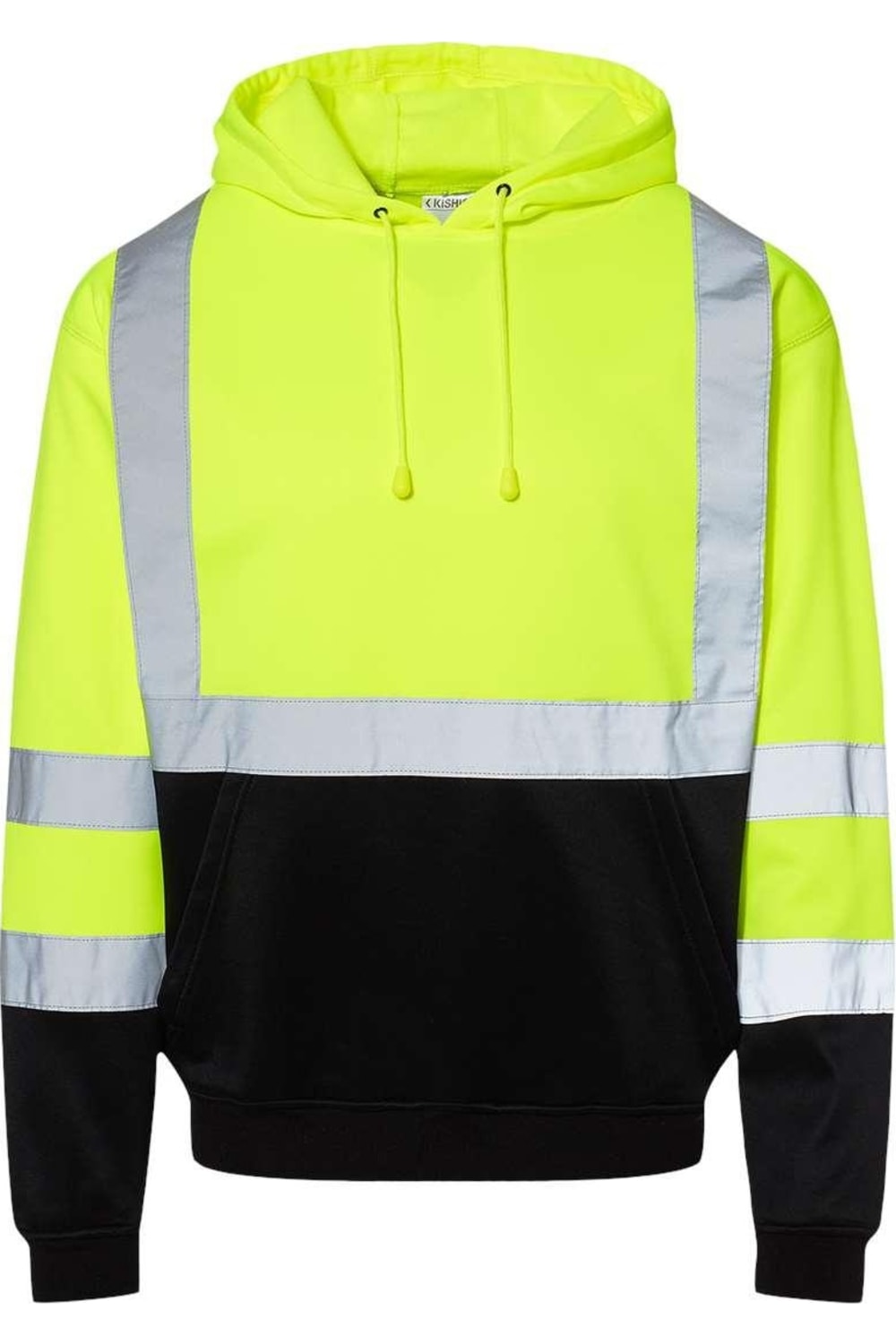 

Толстовка с капюшоном Kishigo Hi-Vis, цвет lime