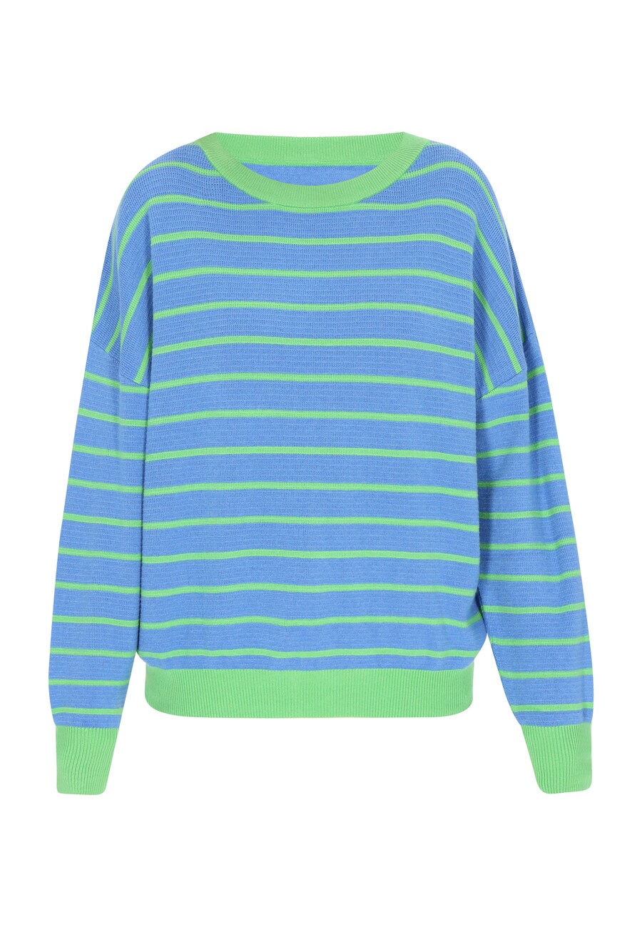 

Тонкий вязаный свитер swirly Sweater, лазурный
