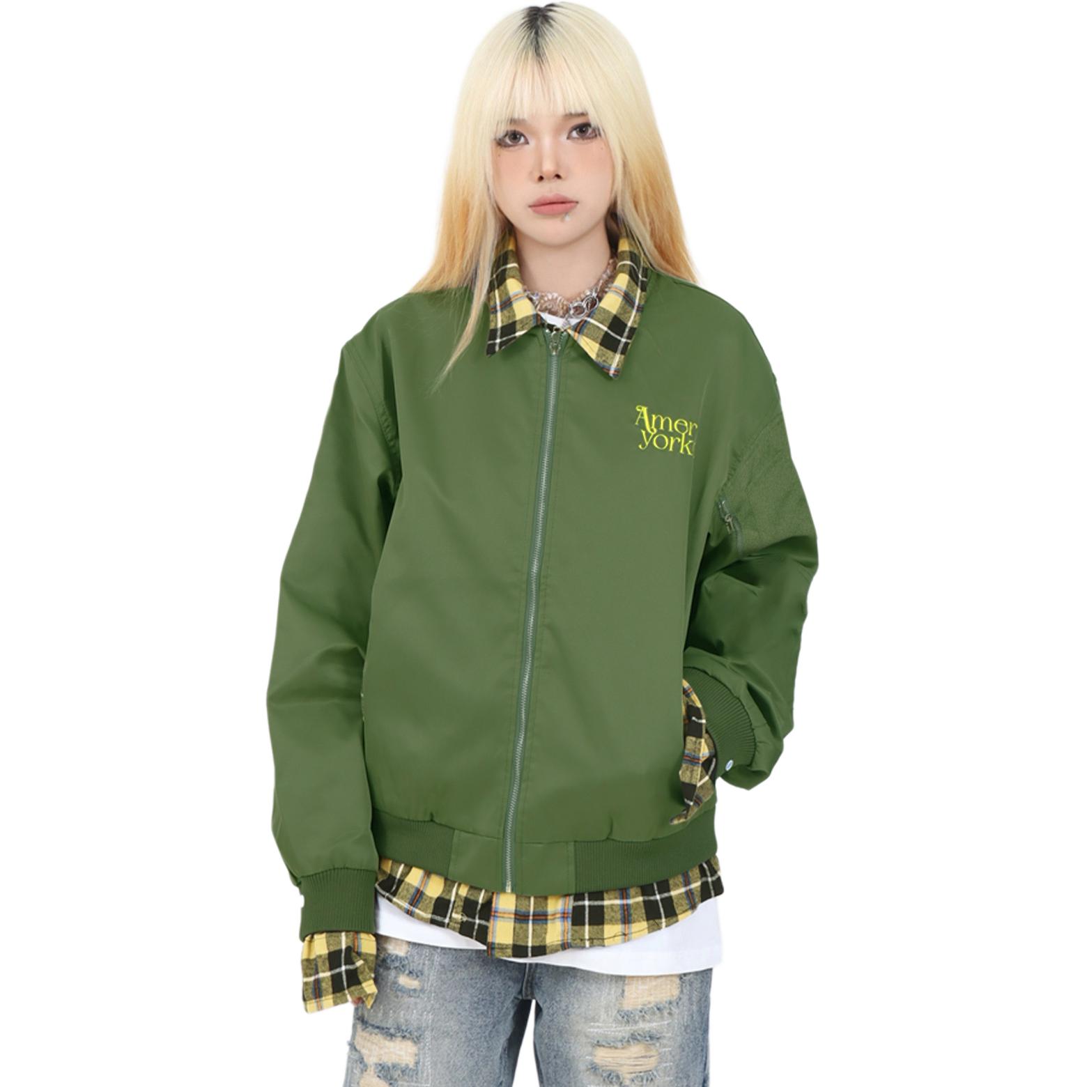 

Куртка женская Lapel Moderate Mock Two Piece NEVER RULE, зеленый