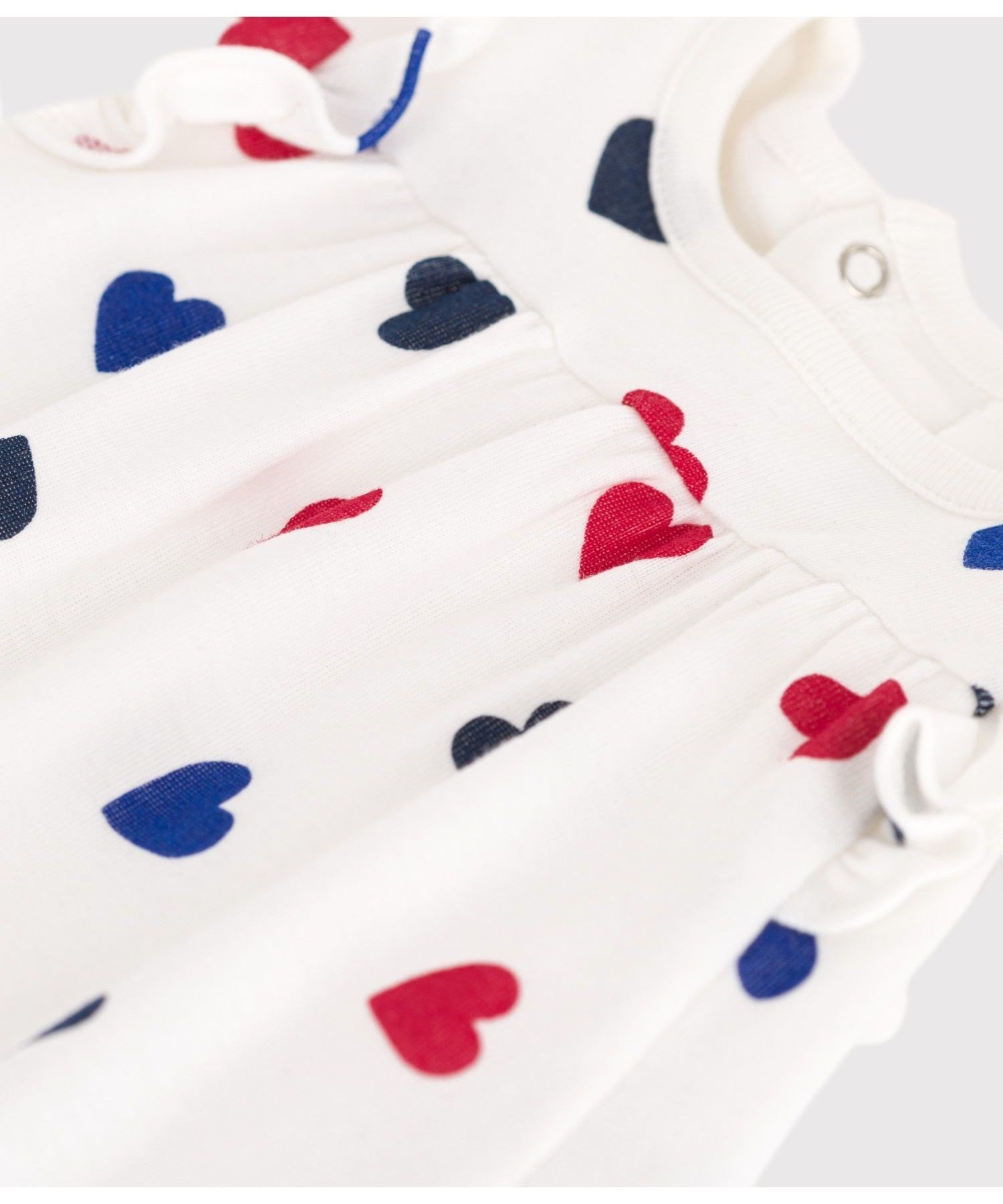 Платье один кусочек Petit Bateau, Off-white/Multicolor — фото 4