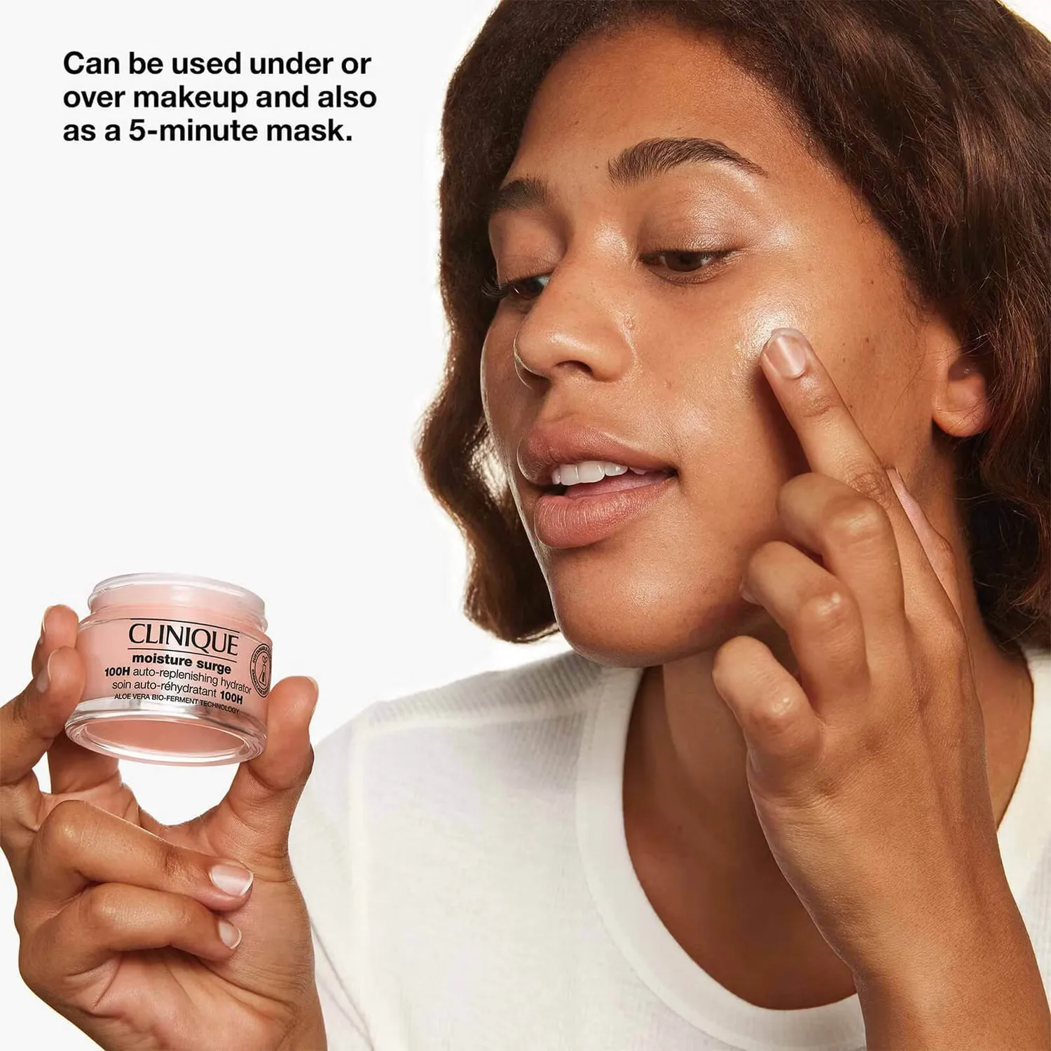Moisture Surge 100-часовой автопополняющий увлажняющий крем 15 мл Clinique — фото 3