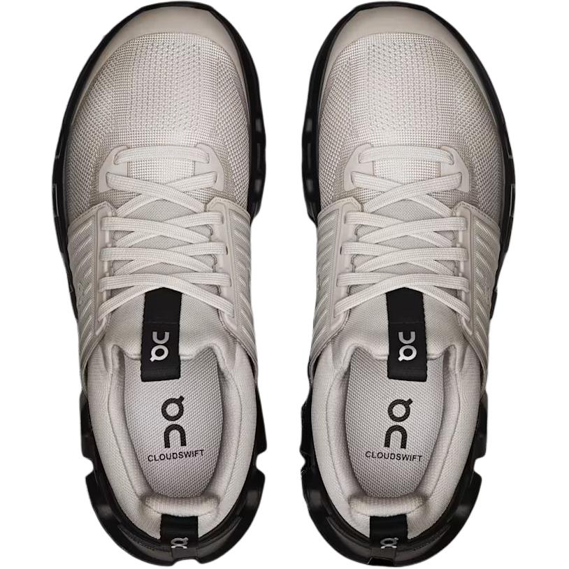 Cloudswift 4 дышащие поддерживающие низкие детские кроссовки для бега Unisex On, бежевый — фото 4