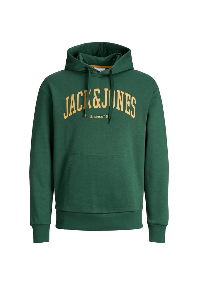 

Толстовка с капюшоном Josh Hoodie с капюшоном Jack & Jones, зеленый