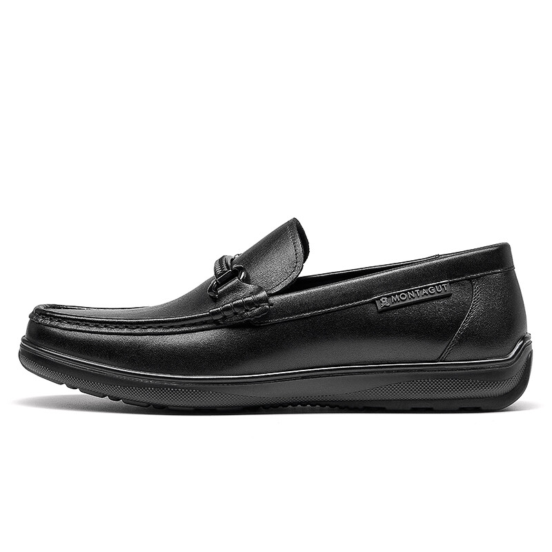 

Лоферы мужские черные Montague