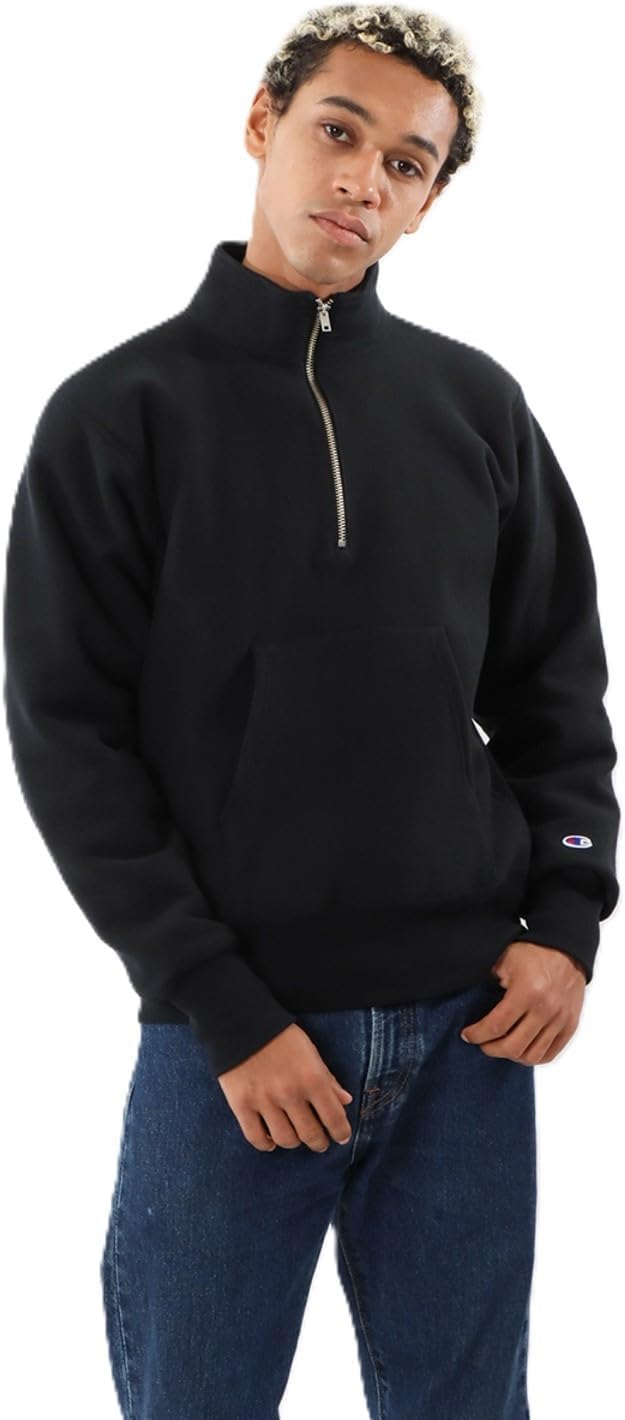 

Мужская толстовка Champion REVERSWEAVE(R) C3-Y017 с длинным рукавом, хлопок 11,5 унций, США, черный