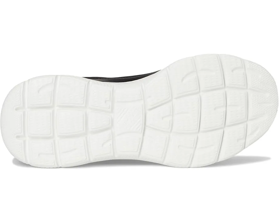 Кроссовки SKECHERS Summits Leyter Hands Free Slip-in, Black/White — фото 3