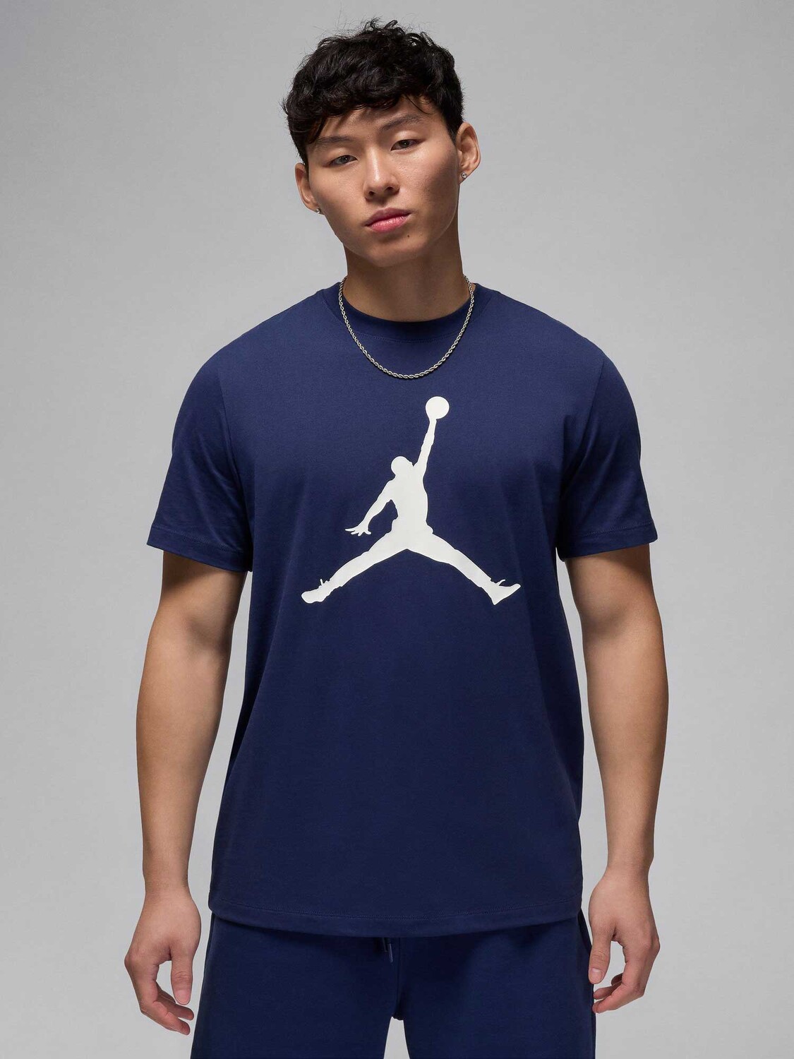

Футболка Nike M J JUMPMAN SS CREW, синий