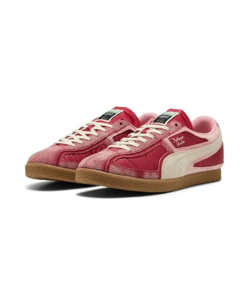 Мужские кроссовки PUMA x KIDSUPER с панелями красные
