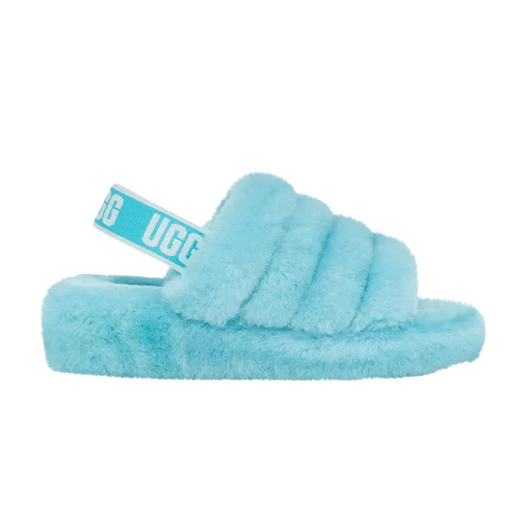 

Кроссовки UGG Wmns Fluff Yeah Slide Clearwater, синий