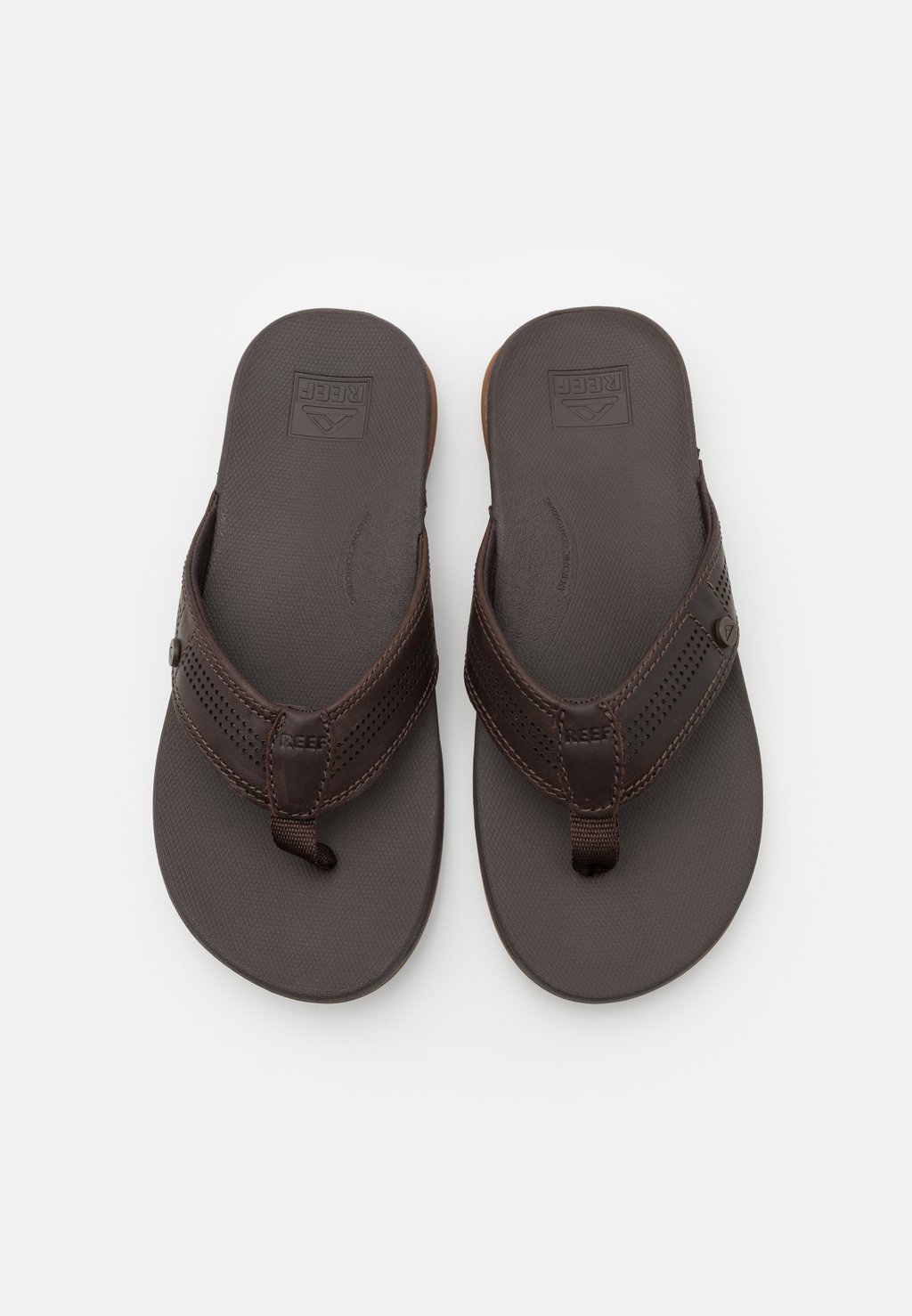 Сандалии с Т-образной застежкой CUSHION BOUNCE LUX Reef, коричневый — фото 4
