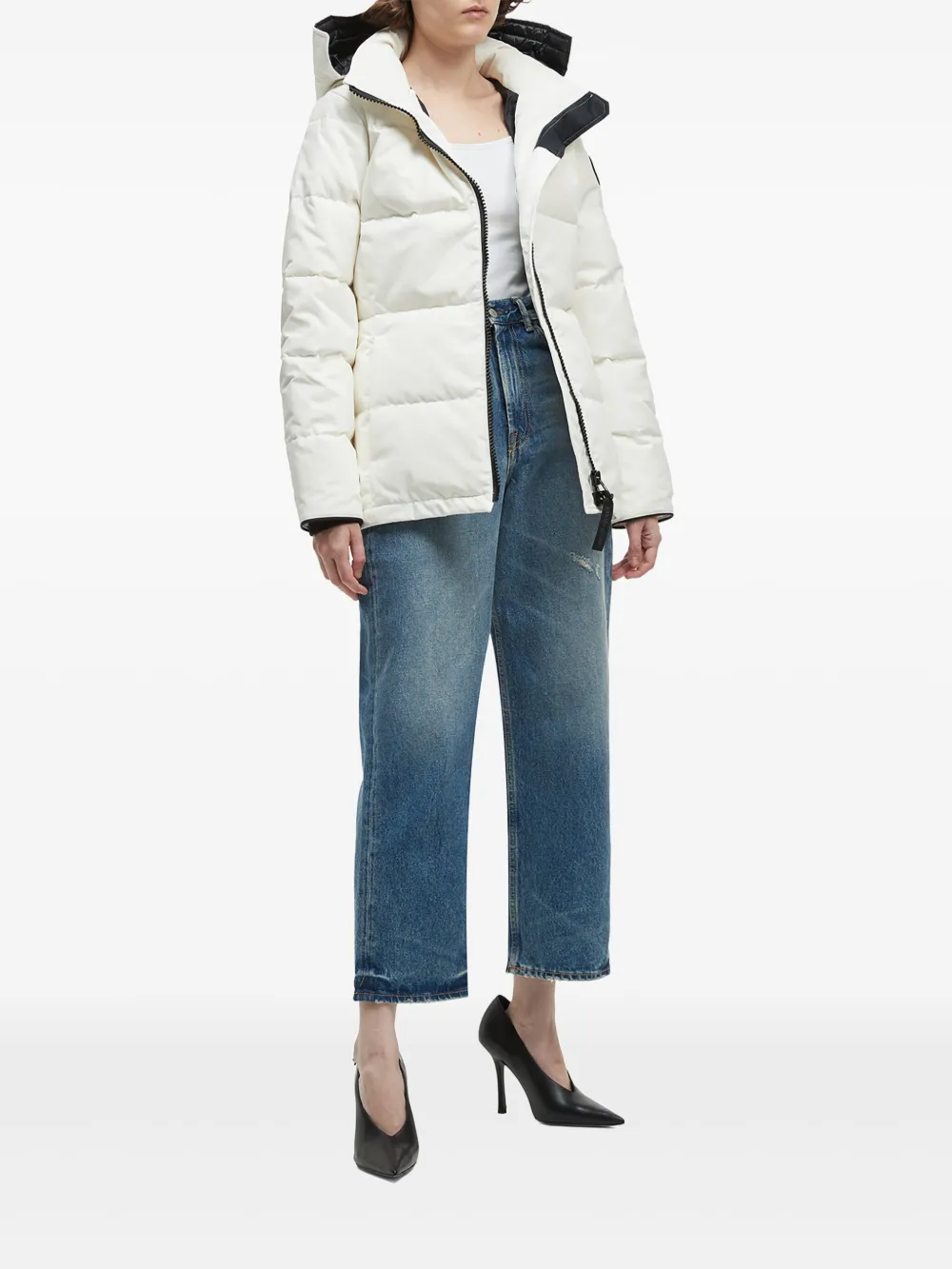 Пуховик Chelsea Canada Goose, белый — фото 2