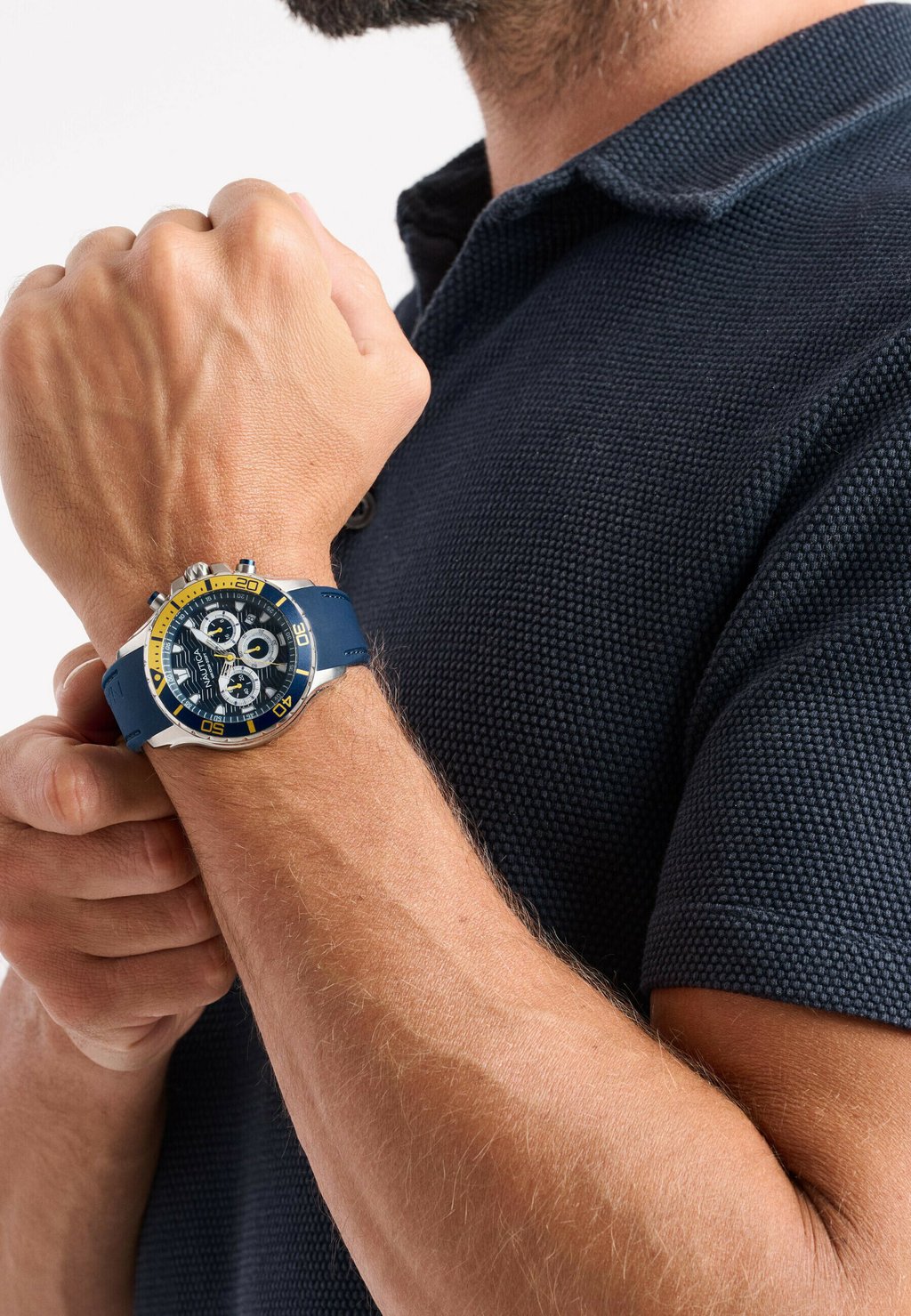 

Часы с хронографом QUARTZ Nautica, синий