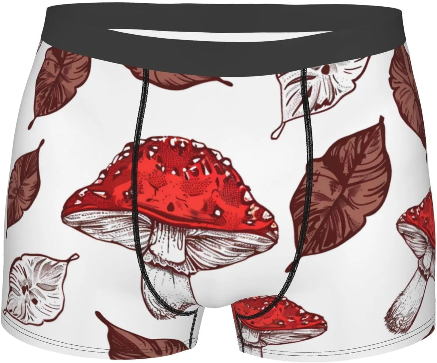 Боксеры с принтом осьминог, Mushrooms 9