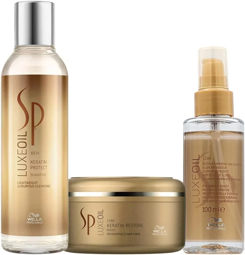Набор Wella SP System Professional Luxe Oil Trio с кератином Wella Professionals