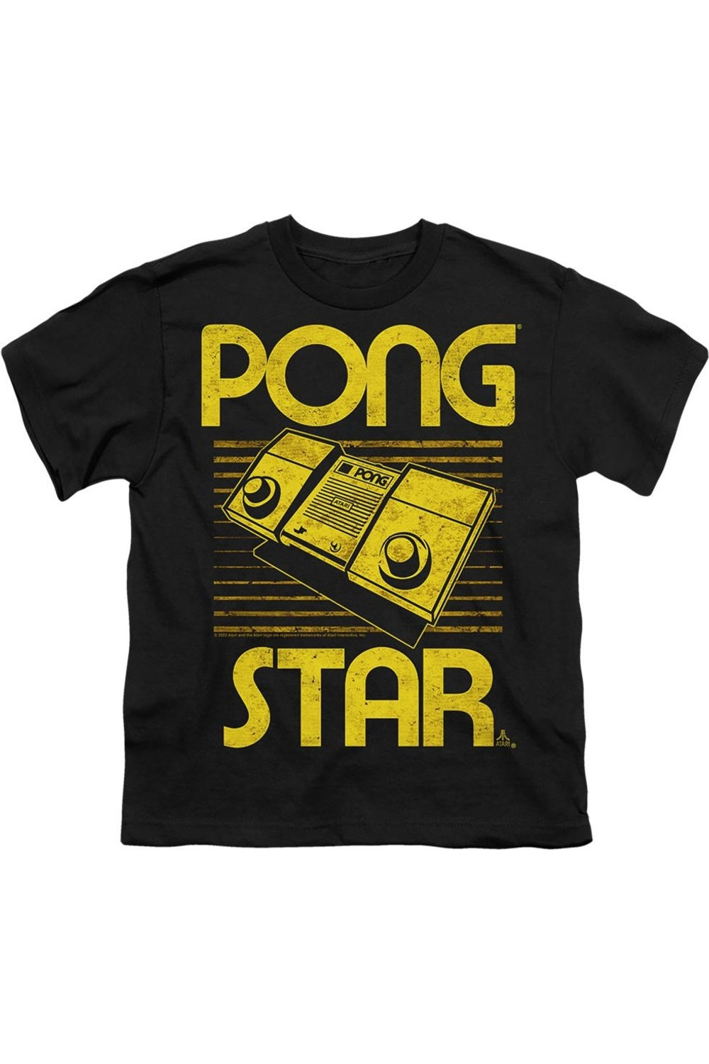 

Футболка Atari Star с коротким рукавом для детей Gildan, черный