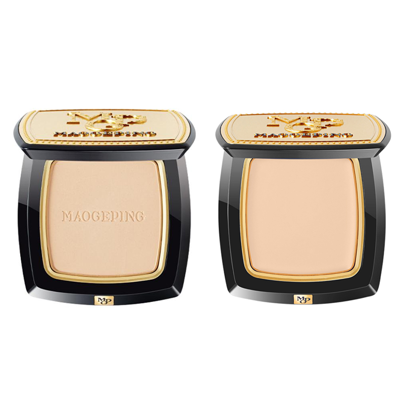 

Тональная пудра Caviar Air Cushion для сияния кожи и маскировки 10g+7g MAOGEPING, Two-Piece Set: Small золотой Fan Powder #801+Silk Blush #821