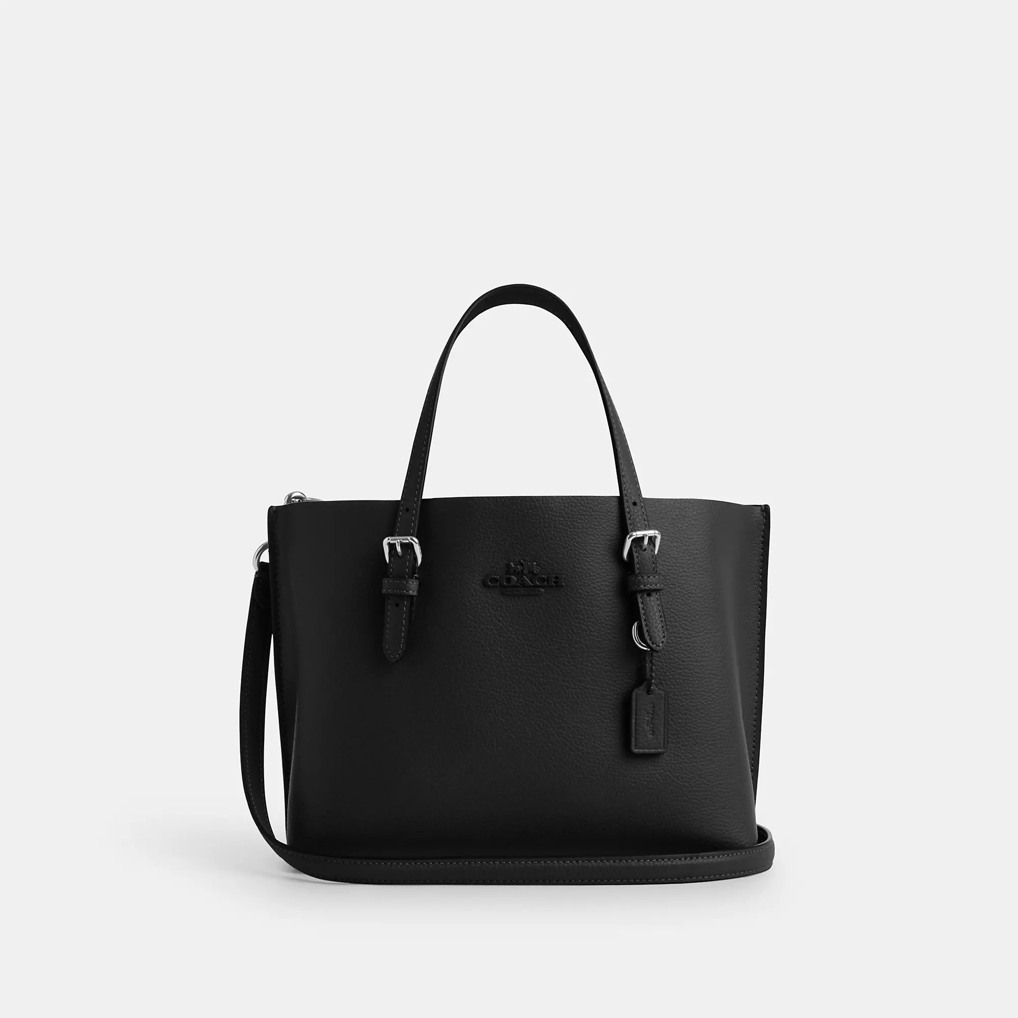 

Сумка-тоут Mollie от Coach Outlet 25, серебряный/черный