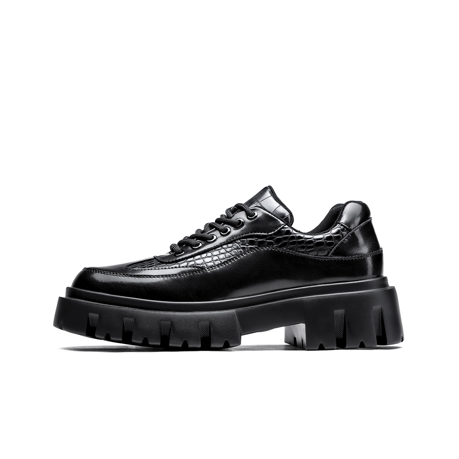 

Мужские повседневные кроссовки ORP низкие черные/коричневые