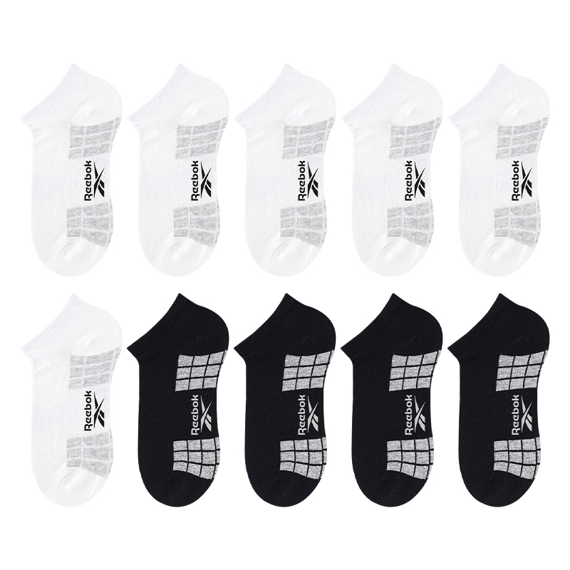 

Ноу-шоу носки мужские 10 пар Reebok, белый