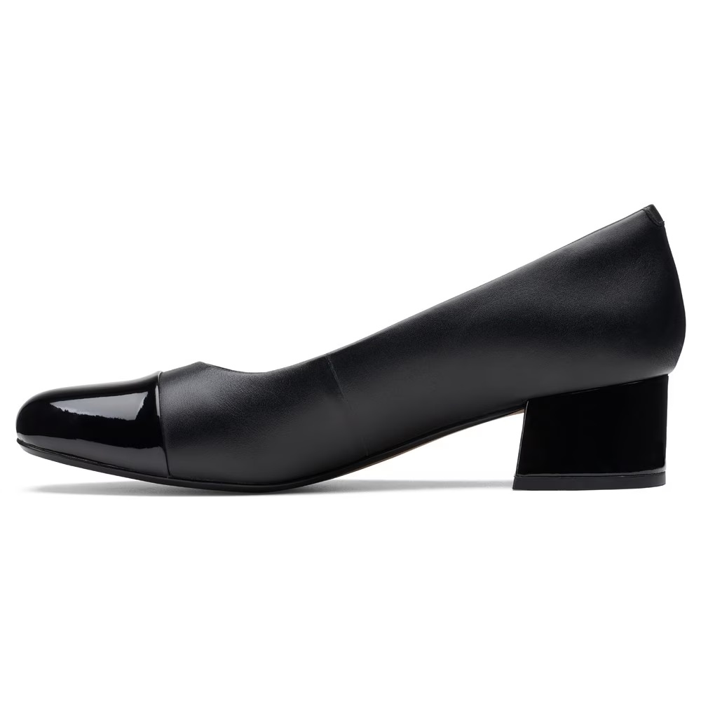 Туфли на каблуке Marilyn Sara Comfort от Clarks, black leather — фото 4