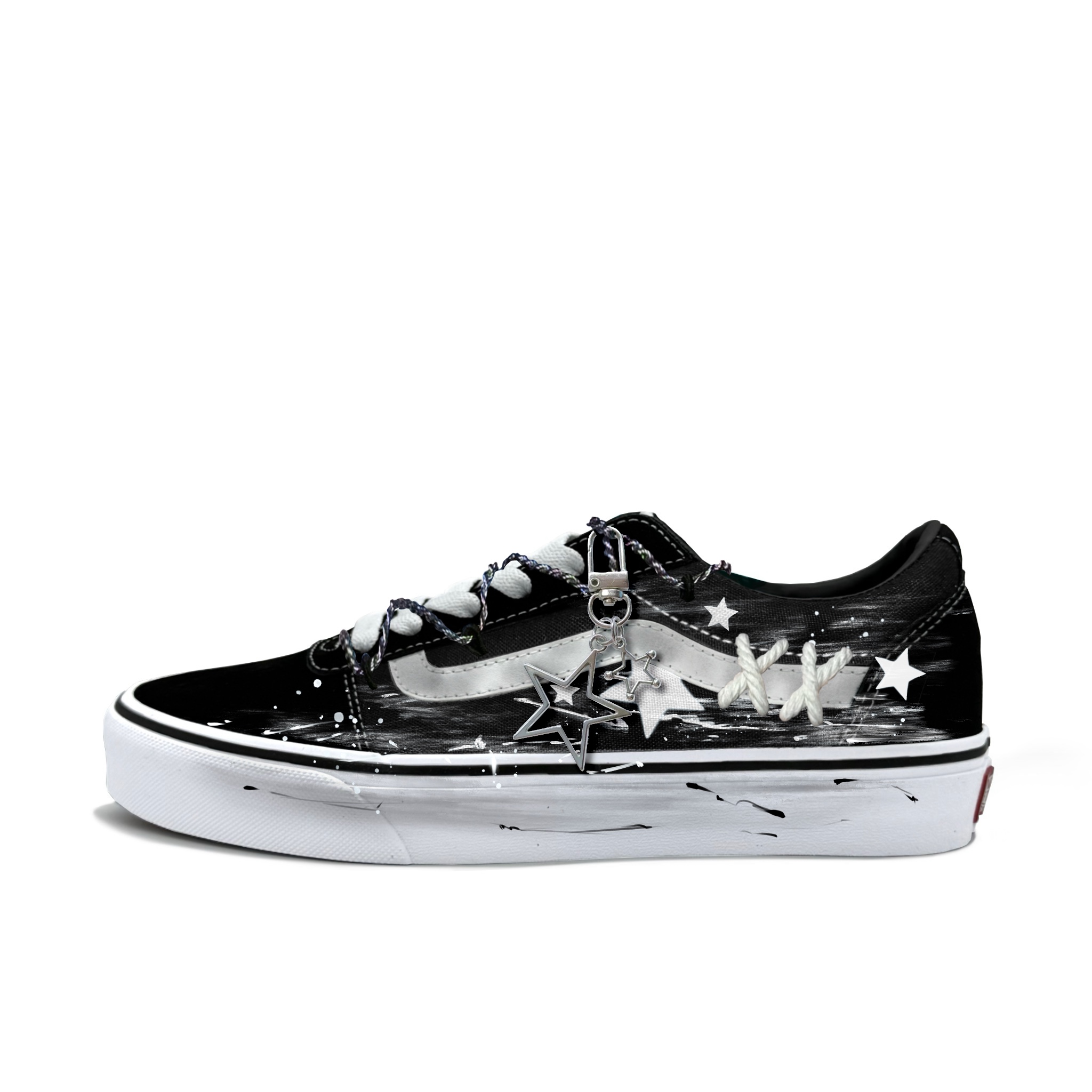 

Vans Износостойкие низкие кроссовки Ward для скейтбординга, мужские, черно-белые