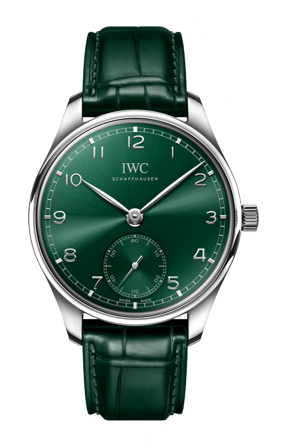 Португезер Автоматик 40 - IW358310 IWC SCHAFFHAUSEN, серебряный