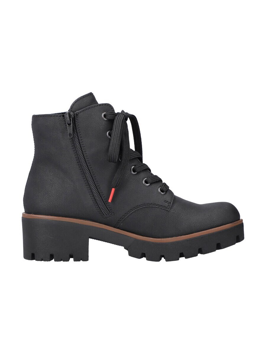 Ботинки женские Rieker Lace-Up Ankle Boots на шнуровке, черный — фото 3