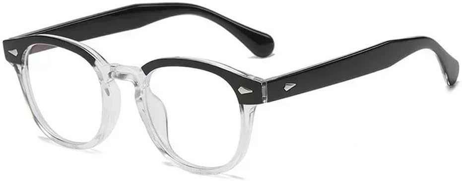 

Качественные ретро-солнцезащитные очки круглой формы для женщин, модные, с заклепками, защита от УФ-излучения UV400, для мужчин, панк, с леопардовым принтом HYYZZC, Black White Frame