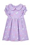 

Платье из джерси PETER PAN RUFFLE TEA REGULAR FIT Jojo Maman Bébé, фиолетовый