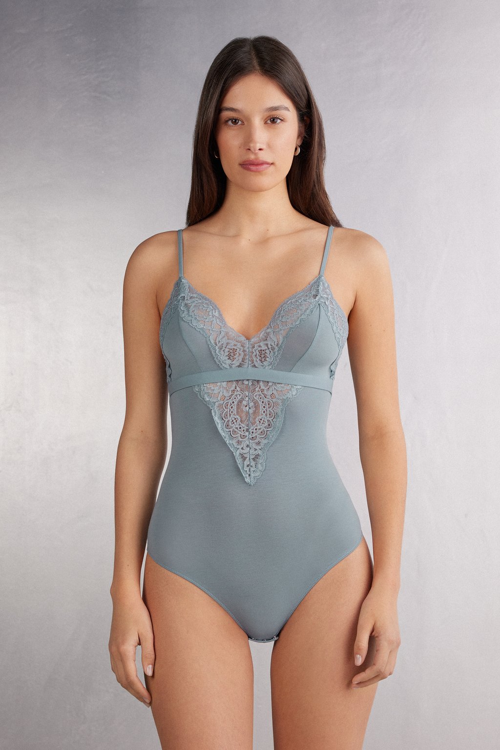 

Боди SIMPLICITY Intimissimi, светло-голубой
