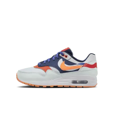 

Кроссовки Nike Air Max 1 SE, цвет Light Silver/Midnight Navy/Astronomy Blue/Total Orange
