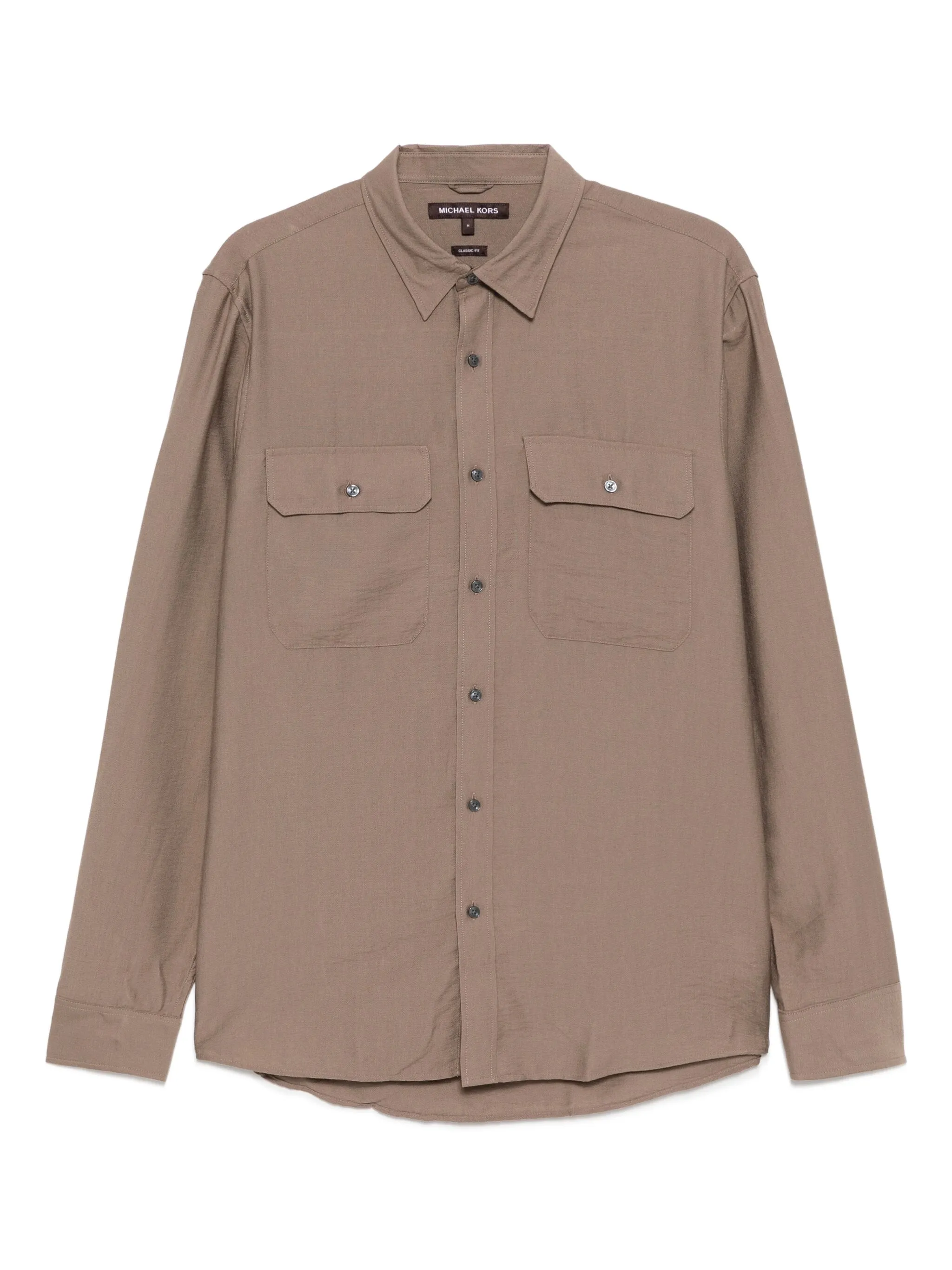 

Рубашка стандартного кроя Michael Kors, коричневый