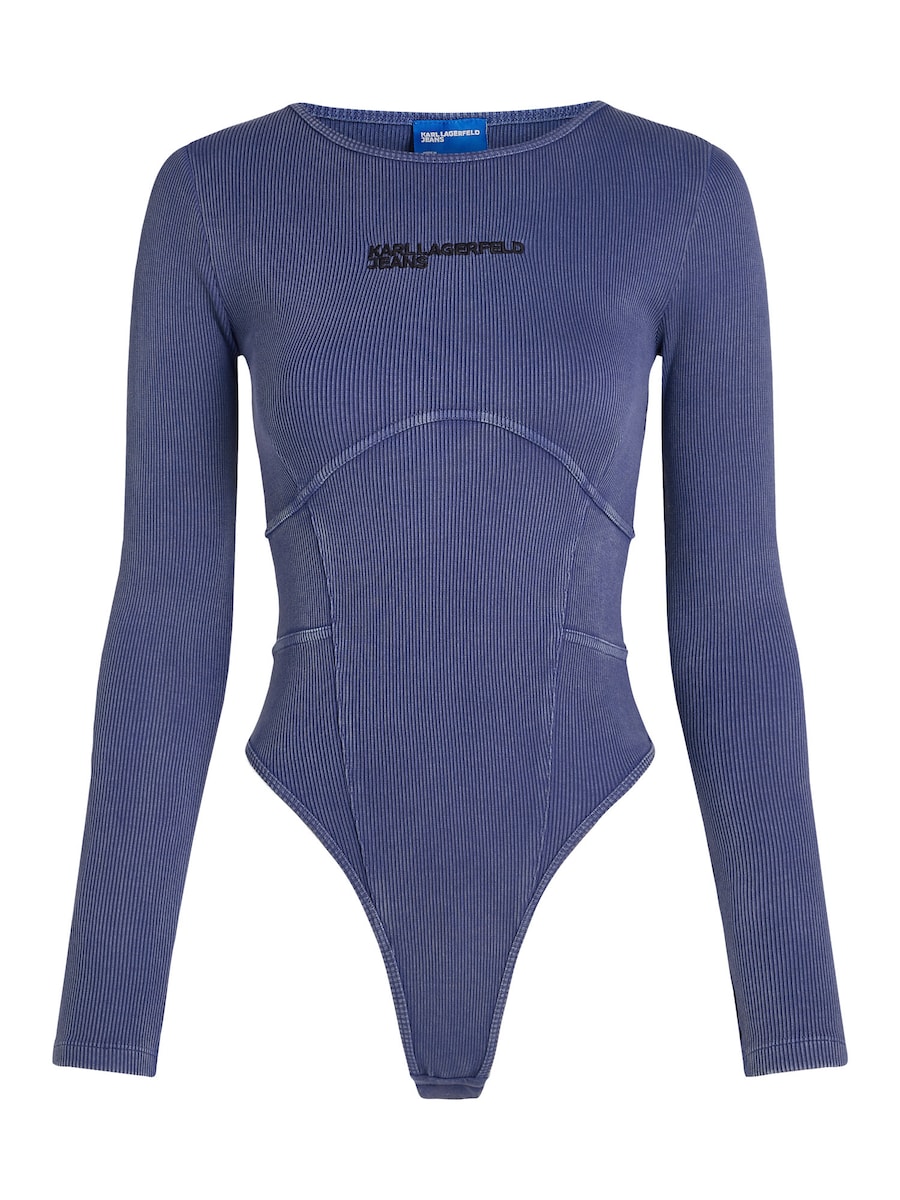 

Боди-рубашка KARL LAGERFELD JEANS, синий