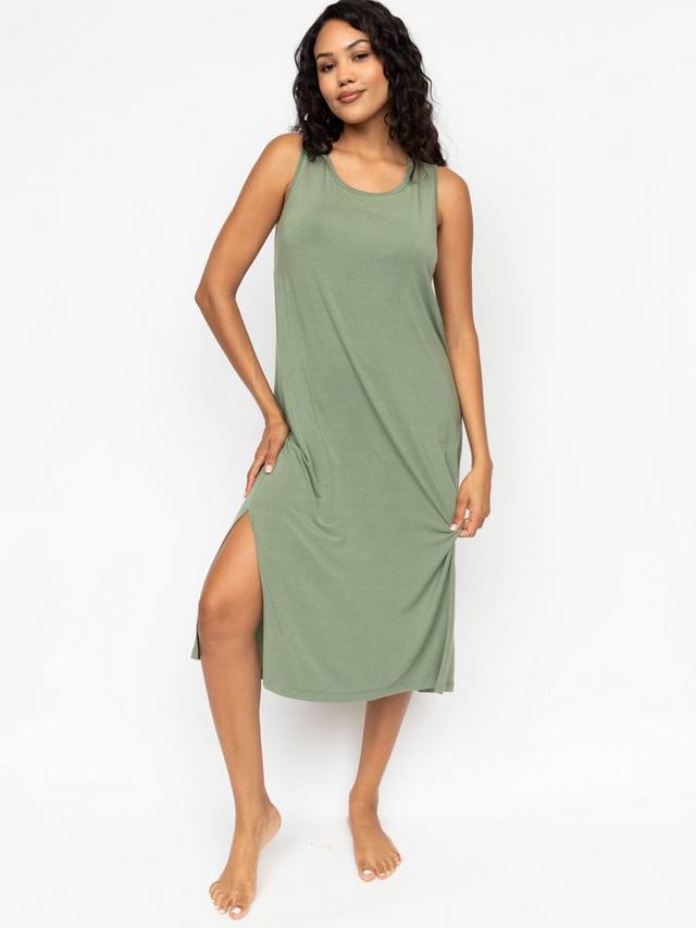 

Харриет джерси длинная ночная сорочка Cyberjammies, Sage Green