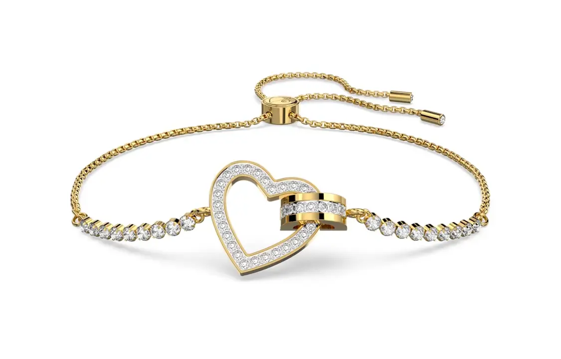 

Swarovski Прекрасный браслет женский золотой