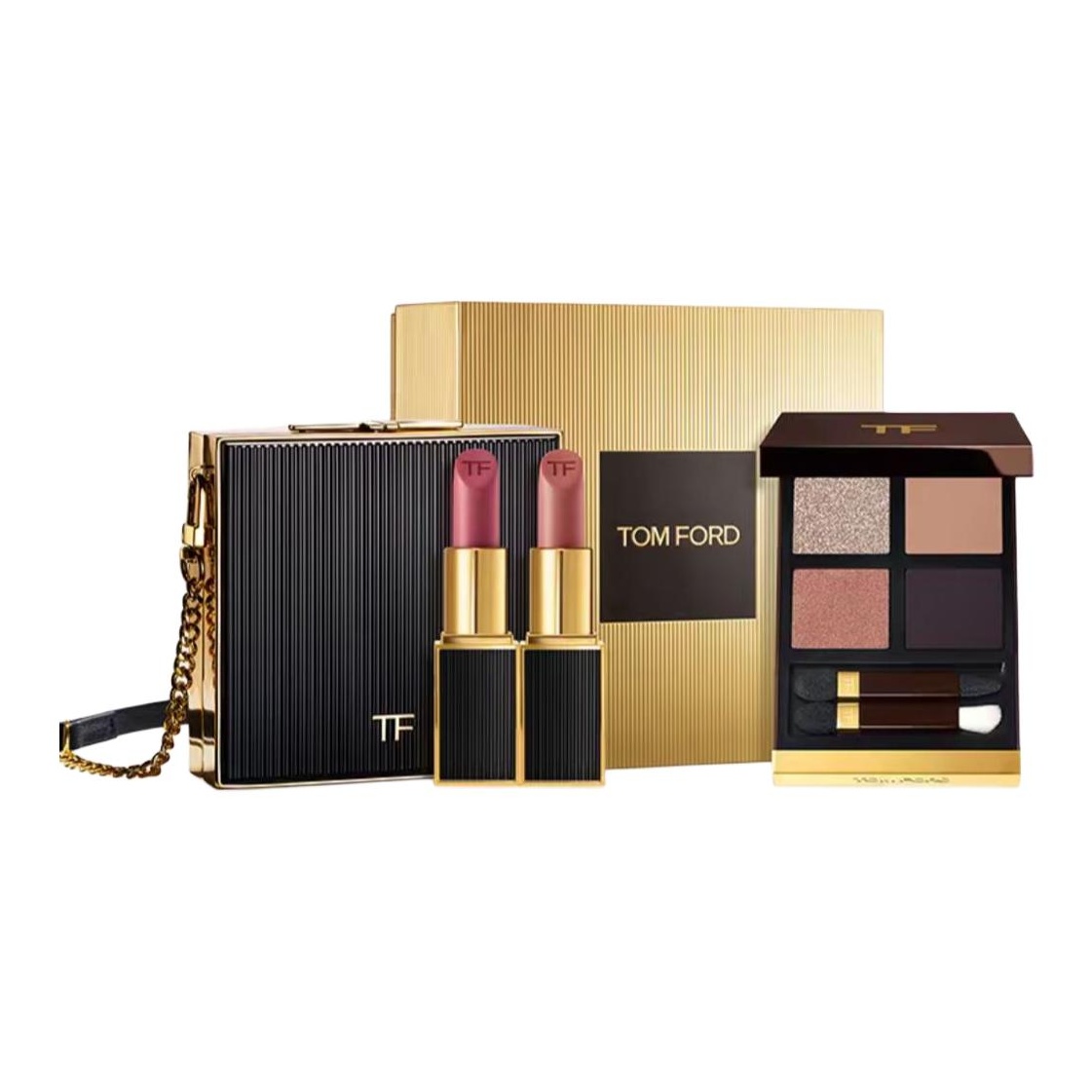 

Набор для макияжа TF Desire Line Box Natural Complexion, корректирующий тон кожи, комплект из 4 предметов TOM FORD