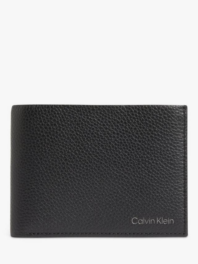 

Складной кожаный кошелёк Warmth Calvin Klein, Black