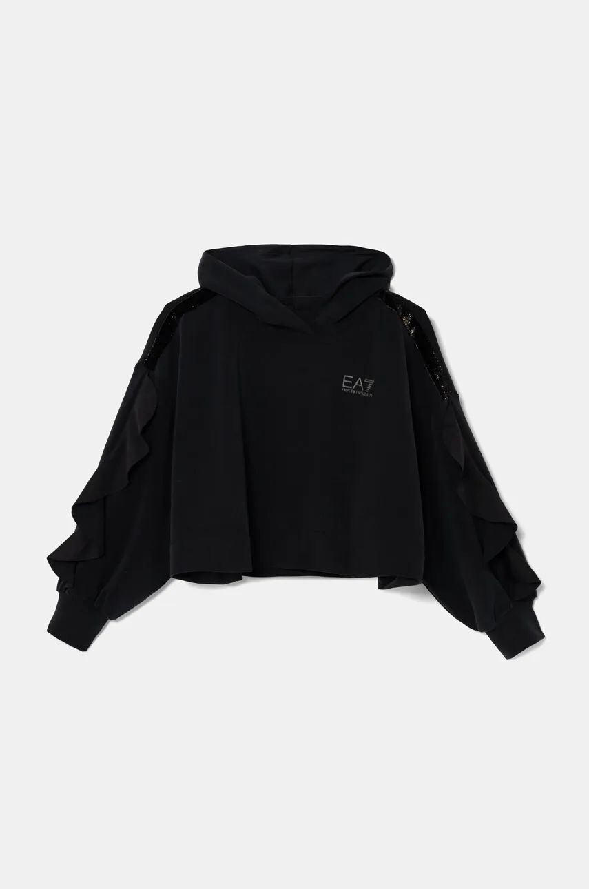 

Толстовка EA7 Emporio Armani детская, черный